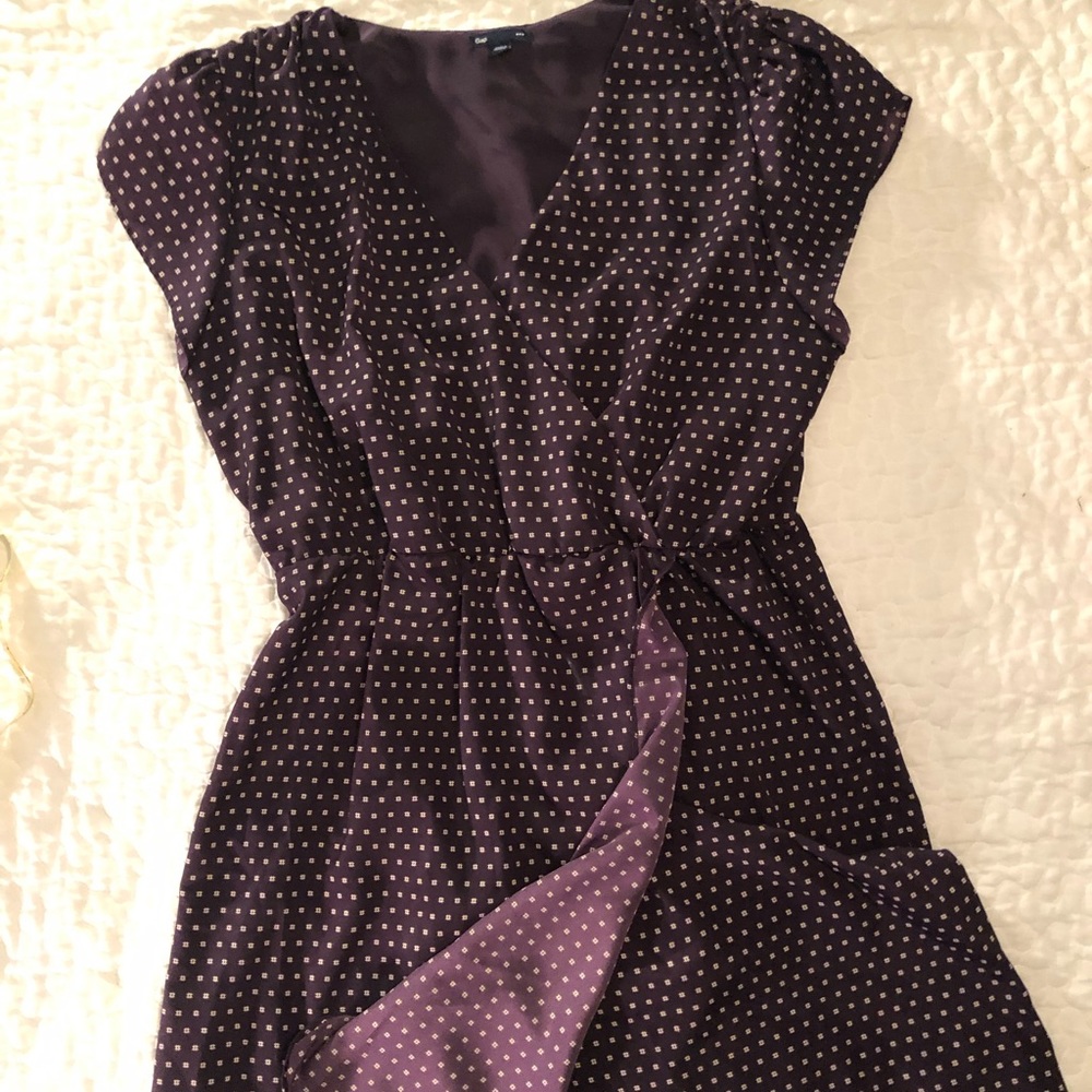 Pretty Gap faux wrap dress